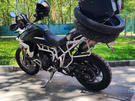 2021 Triumph Tiger 900, зелёный, 1500000 рублей, вид 2