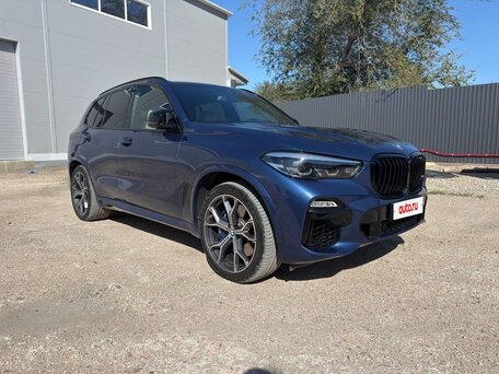 2019 BMW X5 M50d IV (G05/G18), синий, 6400000 рублей, вид 3