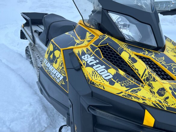 2010 BRP Ski-Doo Tundra 550, жёлтый - вид 7