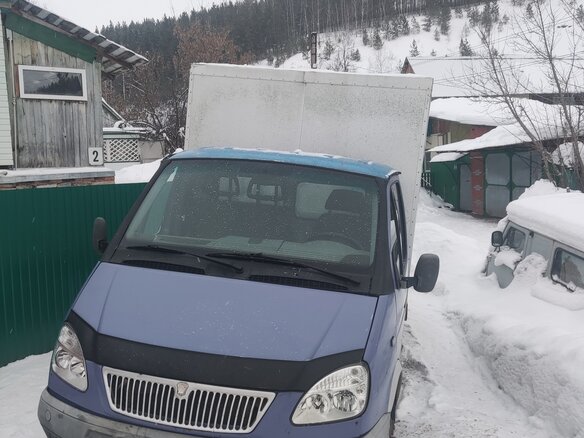 2005 ГАЗ ГАЗель (3302), синий, 385000 рублей - вид 1