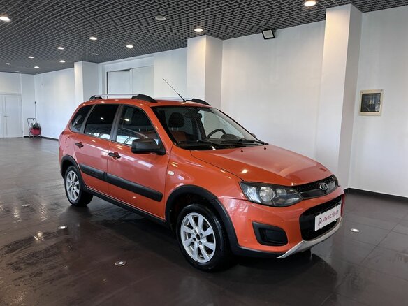 2018 Lada (ВАЗ) Kalina Cross II, оранжевый