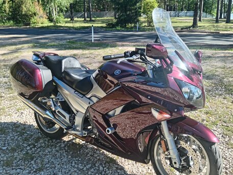 2007 Yamaha FJR1300, красный, 745000 рублей, вид 2