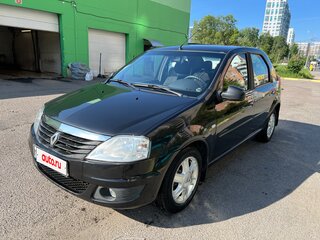 2010 Renault Logan I Рестайлинг, чёрный, 455000 рублей, вид 1