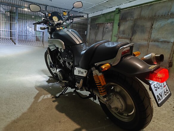 2002 Yamaha V-Max 1200, чёрный, 420000 рублей - вид 5