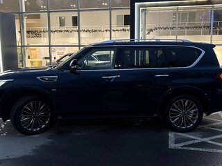 2018 Infiniti QX80 I Рестайлинг 2, синий, 4180000 рублей, вид 5