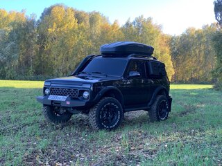 2023 Lada (ВАЗ) Niva Legend Bronto I, чёрный, 1707000 рублей, вид 2