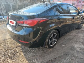 2014 Hyundai Elantra V (MD) Рестайлинг, чёрный, 1000000 рублей, вид 5
