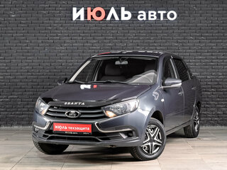 2021 Lada (ВАЗ) Granta I Рестайлинг, серый, 590000 рублей, вид 1