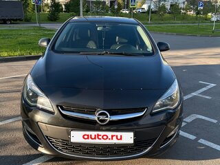 2013 Opel Astra J Рестайлинг, чёрный, 730000 рублей, вид 1