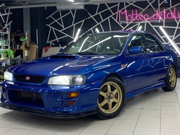 1998 Subaru Impreza I, синий, 1650000 рублей - вид 1