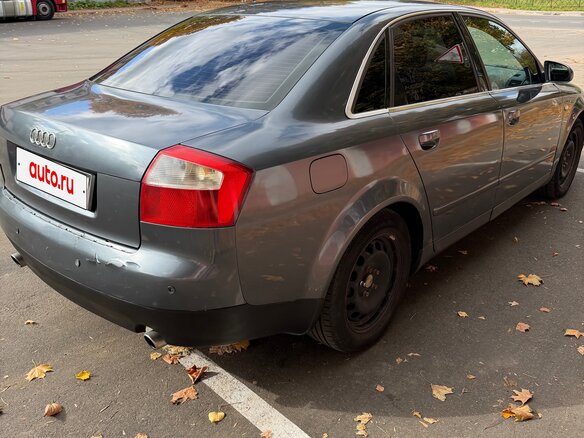 2001 Audi A4 II (B6), серый, 320000 рублей - вид 1