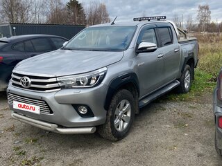 2016 Toyota Hilux VIII, серебристый, 2700000 рублей, вид 1