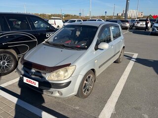 2008 Hyundai Getz I Рестайлинг, серебристый, 550000 рублей, вид 1