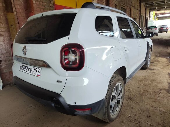 2021 Renault Duster II, белый