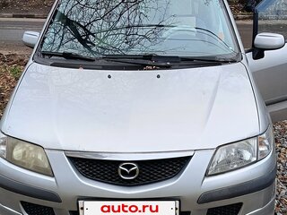 1999 Mazda Premacy I (CP), серебристый, 190000 рублей, вид 1
