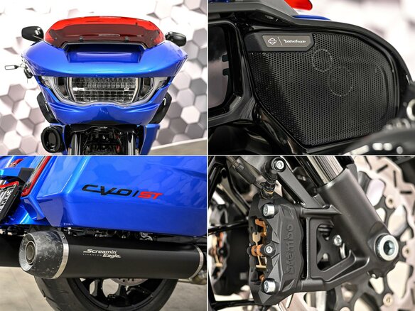 2026 Harley-Davidson CVO Road Glide ST, синий, 5699000 рублей - вид 9