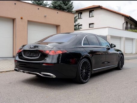 2026 Mercedes-Benz S-Класс 450 d Long 4MATIC VII (W223) Рестайлинг, чёрный, 23650000 рублей, вид 3
