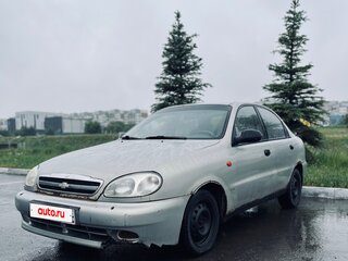 2007 Chevrolet Lanos I, серебристый, 120000 рублей, вид 3