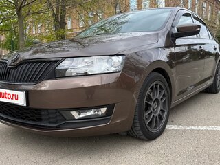 2018 Skoda Rapid I Рестайлинг, коричневый, 1750000 рублей, вид 1