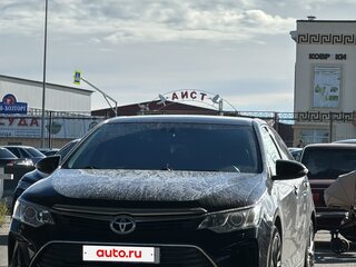 2015 Toyota Camry VII (XV50) Рестайлинг, чёрный, 2300000 рублей, вид 4