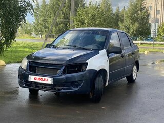 2012 Lada (ВАЗ) Granta I, синий, 120000 рублей, вид 1
