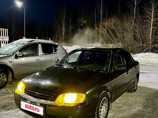 2006 Kia Spectra I Рестайлинг 2, чёрный, 329990 рублей, вид 1