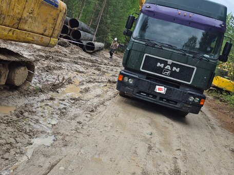 1997 MAN F 2000, зелёный, 1300000 рублей, вид 5