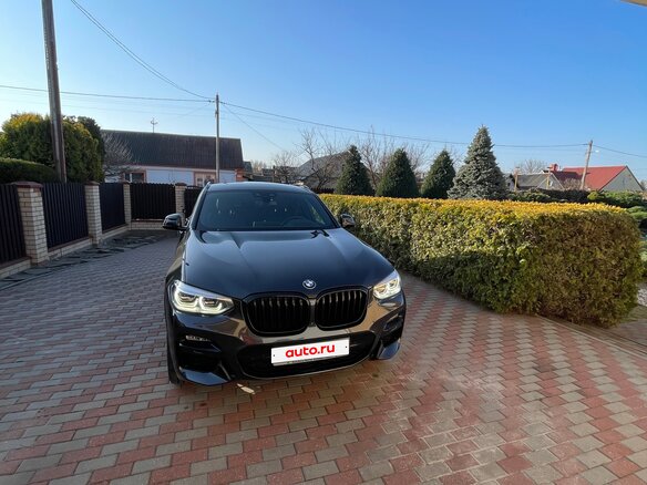 2020 BMW X4 M40d II (G02), серый, 4500000 рублей