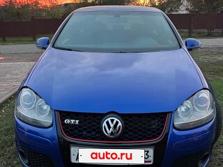 2007 Volkswagen Golf GTI V, синий, 950000 рублей, вид 2