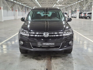 2014 Volkswagen Tiguan I Рестайлинг, чёрный, 1439000 рублей, вид 2