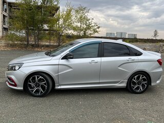 2019 Lada (ВАЗ) Vesta Sport I, серебристый, 1070000 рублей, вид 4