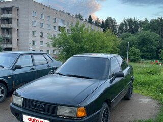 1990 Audi 80 IV (B3), чёрный, 90000 рублей, вид 2