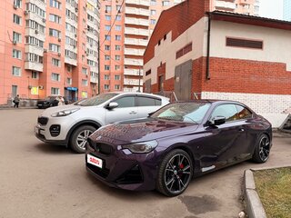 2022 BMW 2 серии M240i xDrive G42, фиолетовый, 7500000 рублей, вид 3