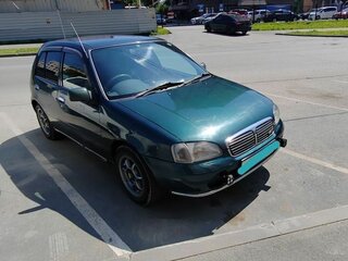 1997 Toyota Starlet IV (P80), зелёный, 360000 рублей, вид 3