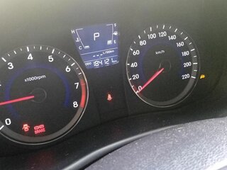 2011 Hyundai Solaris I, жёлтый, 564000 рублей, вид 4