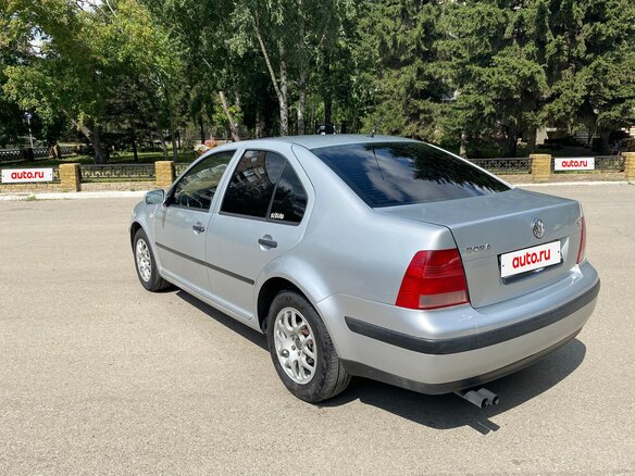 2002 Volkswagen Bora I, серебристый, 450000 рублей - вид 6