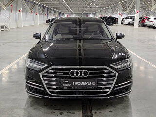 2021 Audi A8 Long 55 TFSI IV (D5), чёрный, 4530000 рублей, вид 2
