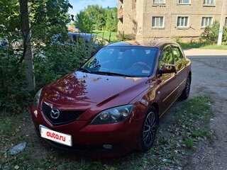 2008 Mazda 3 I (BK) Рестайлинг, красный, 600000 рублей, вид 1