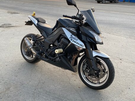 2012 Kawasaki Z 1000, чёрный, 580000 рублей, вид 2