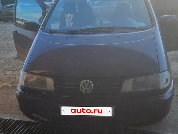 1995 Volkswagen Sharan I, синий, 250000 рублей
