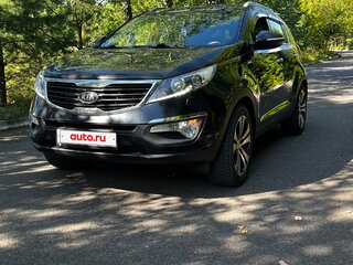2011 Kia Sportage III, чёрный, 1350000 рублей, вид 1