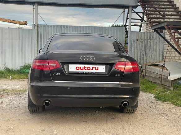 2009 Audi A6 III (C6) Рестайлинг, чёрный, 999000 рублей - вид 5