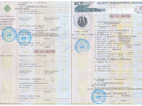 2003 Урал 3255, голубой, 500000 рублей, вид 4