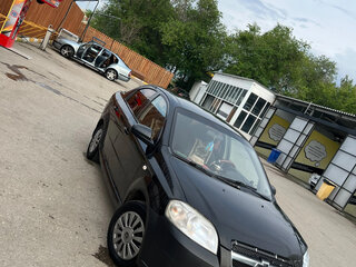 2007 Chevrolet Aveo I, чёрный, 300000 рублей, вид 2