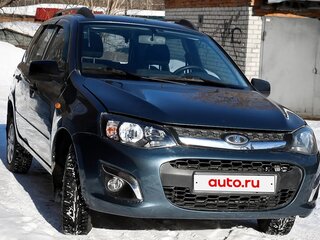 2015 Lada (ВАЗ) Kalina II, серый, 600000 рублей, вид 1