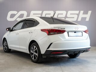 2020 Hyundai Solaris II Рестайлинг, белый, 1415000 рублей, вид 2