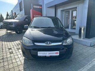 2014 Lada (ВАЗ) Kalina II, чёрный, 380889 рублей, вид 2