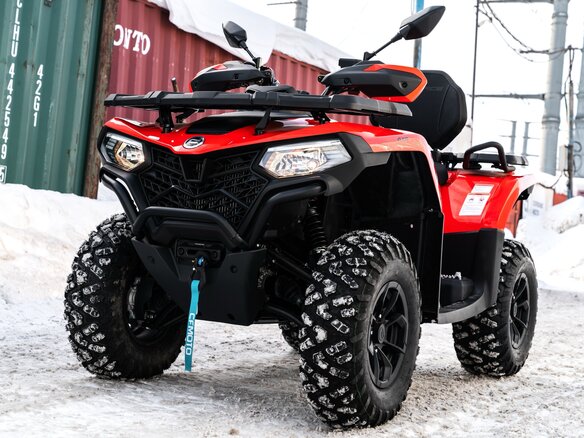 2025 CFMoto CFORCE 520 L, красный, 710000 рублей
