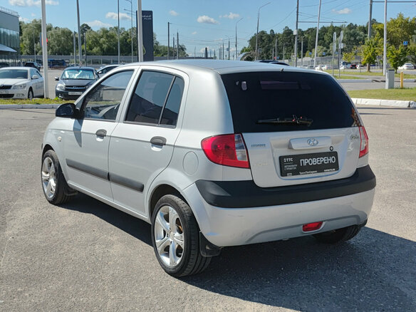 2007 Hyundai Getz I Рестайлинг, серебристый, 445000 рублей - вид 6