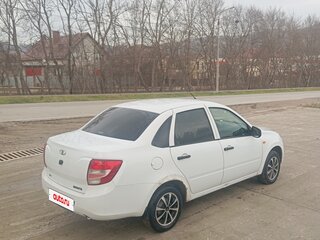 2013 Lada (ВАЗ) Granta I, белый, 350000 рублей, вид 3